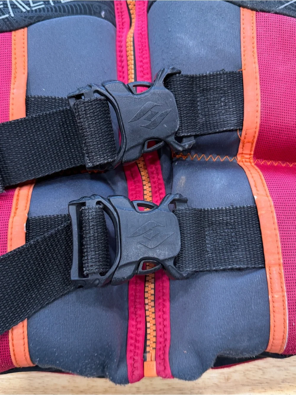Kids' Pink Life Vest Swim Jacket